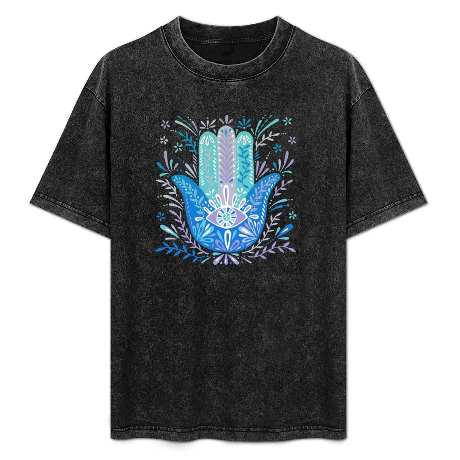 Hamsa Hand – Blue & Turquoise Palette T-Shirt Durable Work Wear T-Shirt
Hamsa Hand – Blue & Turquoise Palette T-Shirt Durable Work Wear T-Shirt