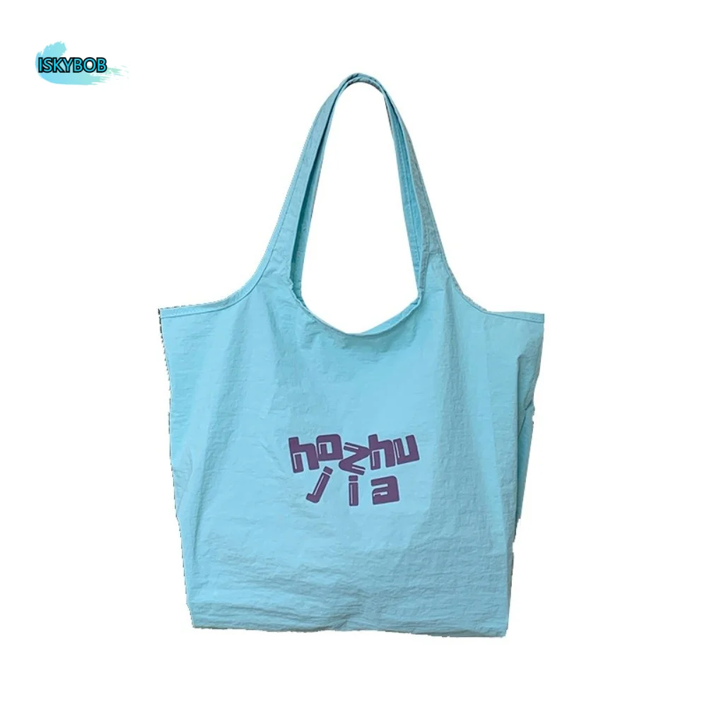 Fashion Casual Nylon Tote Bags Lightweight Harajuku Letter Shoulder Bag Shopping Large Capacity Commute Handbags Women
Fashion Casual Nylon Tote Bags Lightweight Harajuku Letter Shoulder Bag Shopping Large Capacity Commute Handbags Women