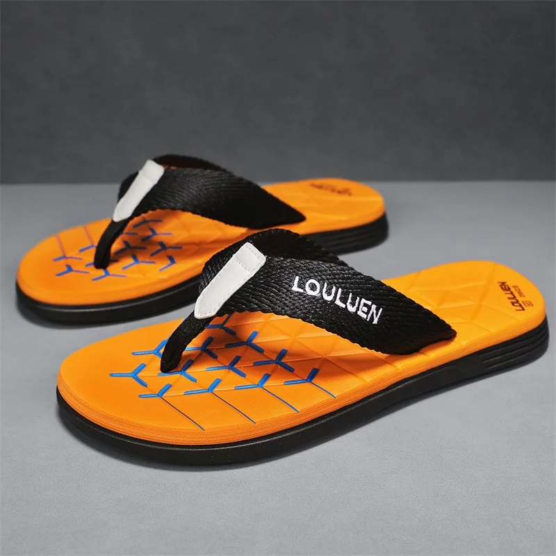 2025 Summer Men's Flip Flops Fashion Outdoor Male Slippers Comfortable Non-slip Slippers Men Lightweight Casual Beach Shoes Men
2025 Summer Men's Flip Flops Fashion Outdoor Male Slippers Comfortable Non-slip Slippers Men Lightweight Casual Beach Shoes Men