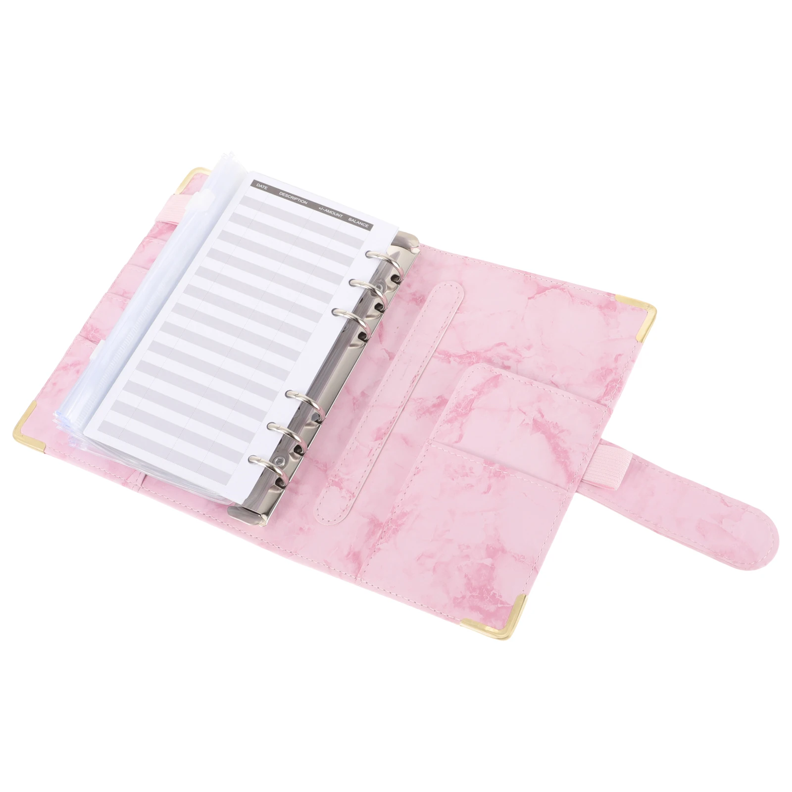 1 set Pvc Budget Binder with Cash Envelopes Zipper Ledger Folder for Money Saving Planner A6 Size Portable Financial Organizer
1 set Pvc Budget Binder with Cash Envelopes Zipper Ledger Folder for Money Saving Planner A6 Size Portable Financial Organizer