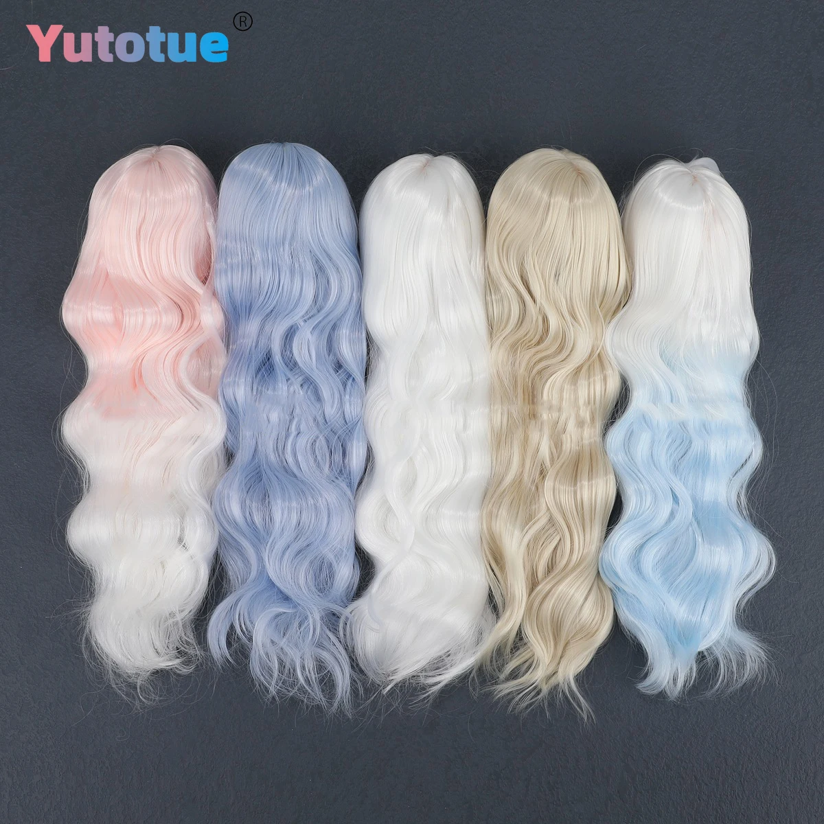 Yutotue Dolls Long Curly Hair Wig with Bangs Gradient color / Solid color Wigs for 1/3 1/4 1/6 BJD Doll Fashion Doll DIY Toy
Yutotue Dolls Long Curly Hair Wig with Bangs Gradient color / Solid color Wigs for 1/3 1/4 1/6 BJD Doll Fashion Doll DIY Toy