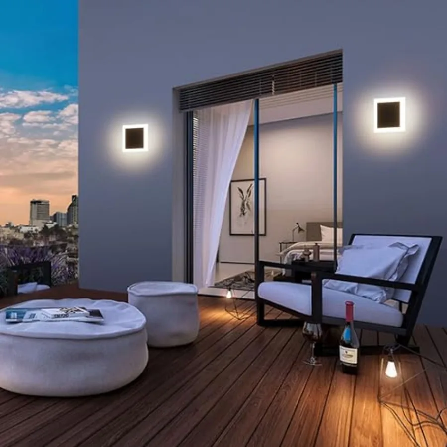 2 Packs LED Wall Light Outdoor Indoor Modern Wall Sconce Mini Sconce Outdoor Wall Lights Aluminum Waterproof Black Wall Mount L
2 Packs LED Wall Light Outdoor Indoor Modern Wall Sconce Mini Sconce Outdoor Wall Lights Aluminum Waterproof Black Wall Mount L