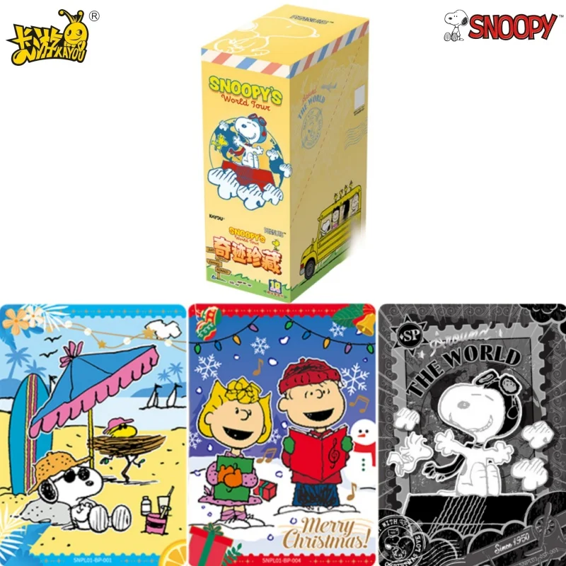 KAYOU натуральная карта Snoopy, арахисовый комикс, коллекция чудо-карт, дорожная карта, анимационная игровая коллекционная карта, периферийная игрушка в подарок
KAYOU натуральная карта Snoopy, арахисовый комикс, коллекция чудо-карт, дорожная карта, анимационная игровая коллекционная карта, периферийная игрушка в подарок