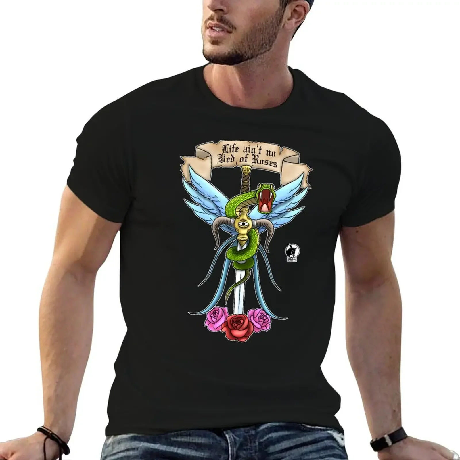 Life Ain't No Bed of Roses T-Shirt T-shirts man graphic t shirts funny gifts summer top workout shirts for men
Life Ain't No Bed of Roses T-Shirt T-shirts man graphic t shirts funny gifts summer top workout shirts for men