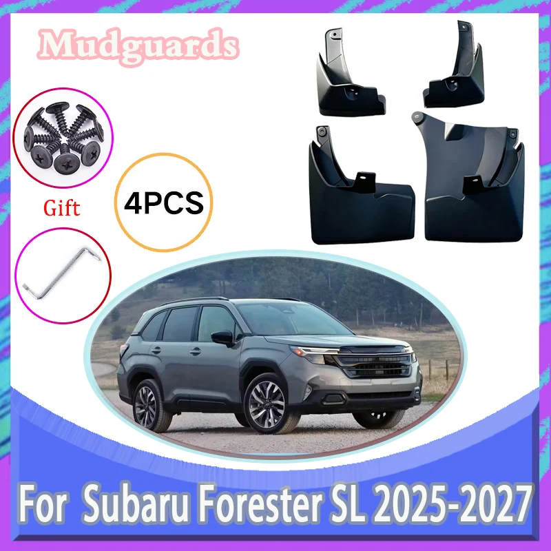 Car Splash Guards For Subaru Forester SL Accessories 2025 2026 2027 Mud Flaps Mudflaps Mudguards Wheel Fender Modification Parts
Car Splash Guards For Subaru Forester SL Accessories 2025 2026 2027 Mud Flaps Mudflaps Mudguards Wheel Fender Modification Parts