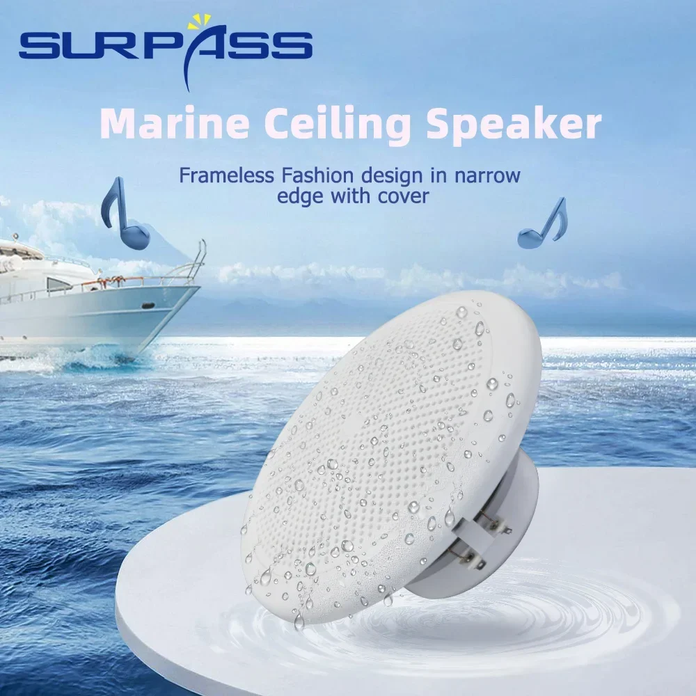 6inch 25W Marine Boat Ceiling Speaker Waterproof IP44 Outdoor Speakers Recessed Music Speaker for Yacht SPA Bathroom Shower Room
6inch 25W Marine Boat Ceiling Speaker Waterproof IP44 Outdoor Speakers Recessed Music Speaker for Yacht SPA Bathroom Shower Room