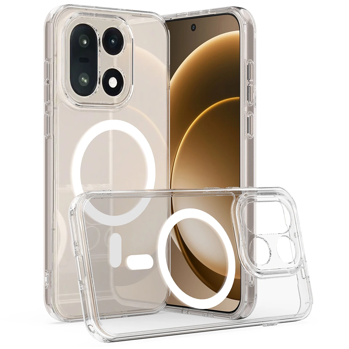 Shockproof Acrylic Clear Wireless Charging Magnetic Case for Oneplus 15 One Plus 13, Slim Magsafe Transparent Hard Phone Cover
Shockproof Acrylic Clear Wireless Charging Magnetic Case for Oneplus 15 One Plus 13, Slim Magsafe Transparent Hard Phone Cover
