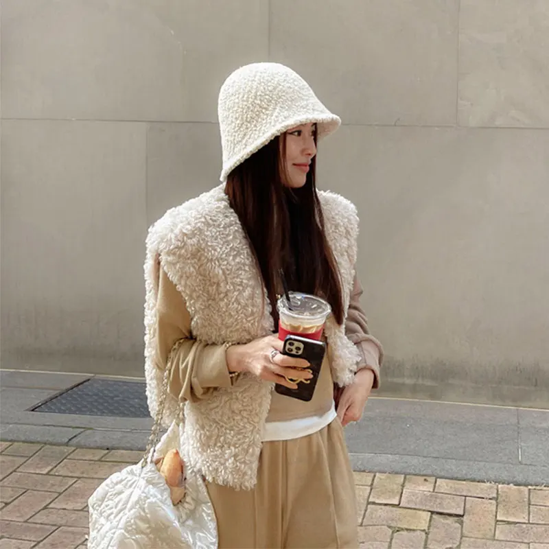Ladies' Faionable ort Lamb Fur Vest Loose Fit Slimming Outerwear round Ne Zipper Closure Other Material 00% Spring Col...
Ladies' Faionable ort Lamb Fur Vest Loose Fit Slimming Outerwear round Ne Zipper Closure Other Material 00% Spring Col...
