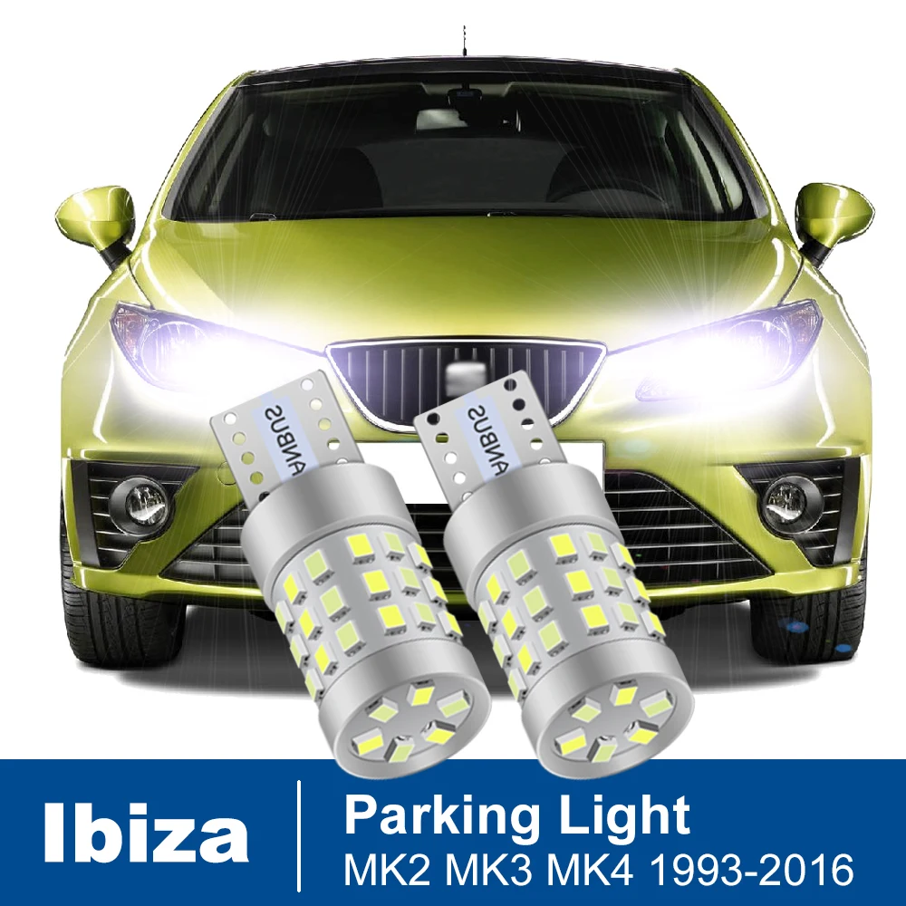2Pcs LED Parking Light For Seat Ibiza 2 MK2 3 MK3 6L 6K 4 MK4 6J 6K Accessories 1993-2012 2013 2014 2015 2016 Clearance Lamp
2Pcs LED Parking Light For Seat Ibiza 2 MK2 3 MK3 6L 6K 4 MK4 6J 6K Accessories 1993-2012 2013 2014 2015 2016 Clearance Lamp
