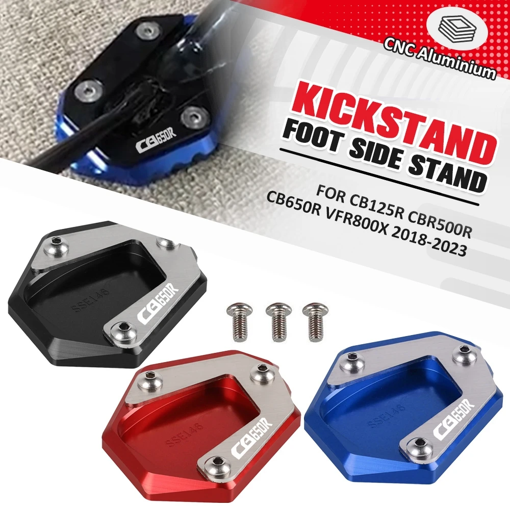 FOR Honda CBR500R CB650R VFR800X Crossrunner 2018 -2025 Side Stand Parking Rack Foot Support Motorcycle Accessories Kickstand
FOR Honda CBR500R CB650R VFR800X Crossrunner 2018 -2025 Side Stand Parking Rack Foot Support Motorcycle Accessories Kickstand