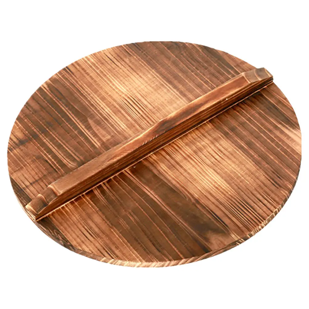 Wooden Wok Lid Round Light Weight Anti Oil Splashing Pot Cover Natural Wood Lid For Steam Retaining Anti Overflow Thick
Wooden Wok Lid Round Light Weight Anti Oil Splashing Pot Cover Natural Wood Lid For Steam Retaining Anti Overflow Thick