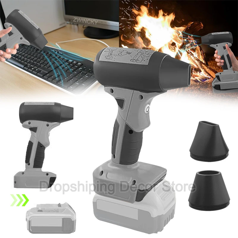130,000 RPM 4-Speed Violent Blower Mini Turbo Jet Fan Handheld Duct Fan For Makita/Dewal/Milwaukee/Bosch 18V 20V Li-ion Battery
130,000 RPM 4-Speed Violent Blower Mini Turbo Jet Fan Handheld Duct Fan For Makita/Dewal/Milwaukee/Bosch 18V 20V Li-ion Battery