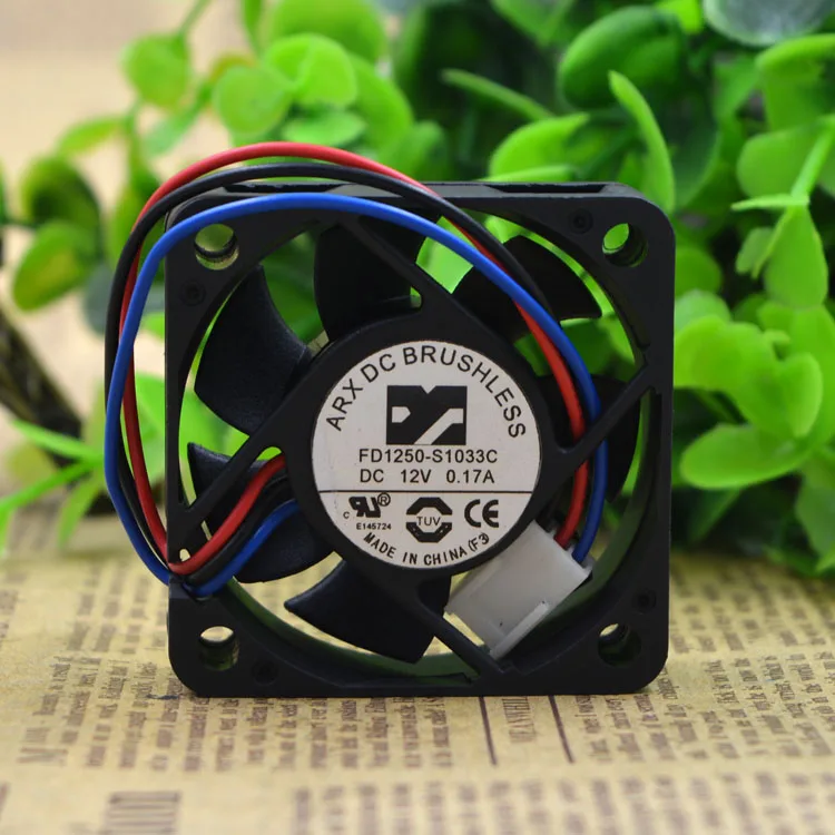 NEW ORIGINAL FD1250-S1033C 12V 0.17A 5015 50*50*15 mm COOLING FAN
NEW ORIGINAL FD1250-S1033C 12V 0.17A 5015 50*50*15 mm COOLING FAN