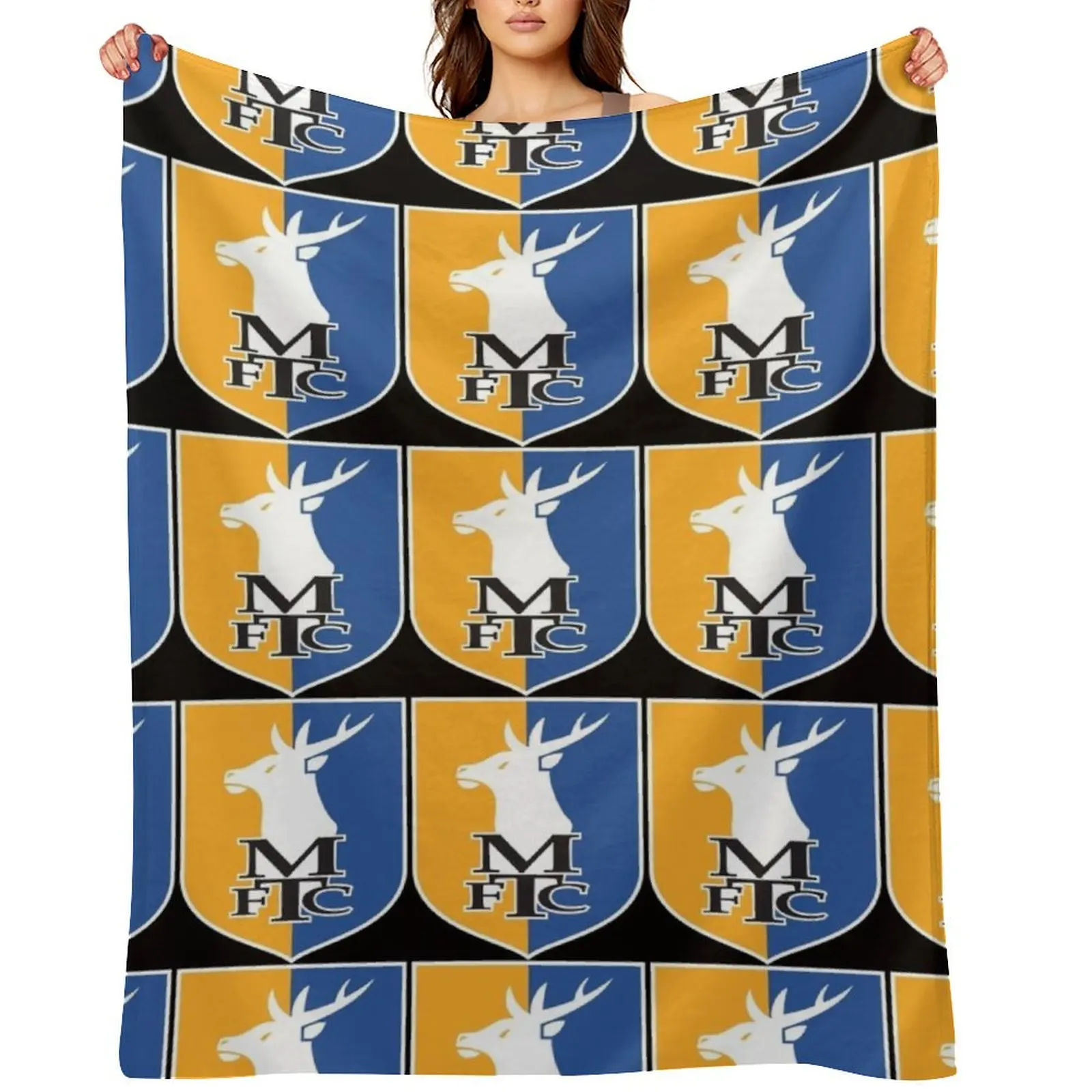 Mansfield Town Badge Classic T-Shirt Throw Blanket valentine gift ideas Furrys cosplay anime Furry Blankets
Mansfield Town Badge Classic T-Shirt Throw Blanket valentine gift ideas Furrys cosplay anime Furry Blankets