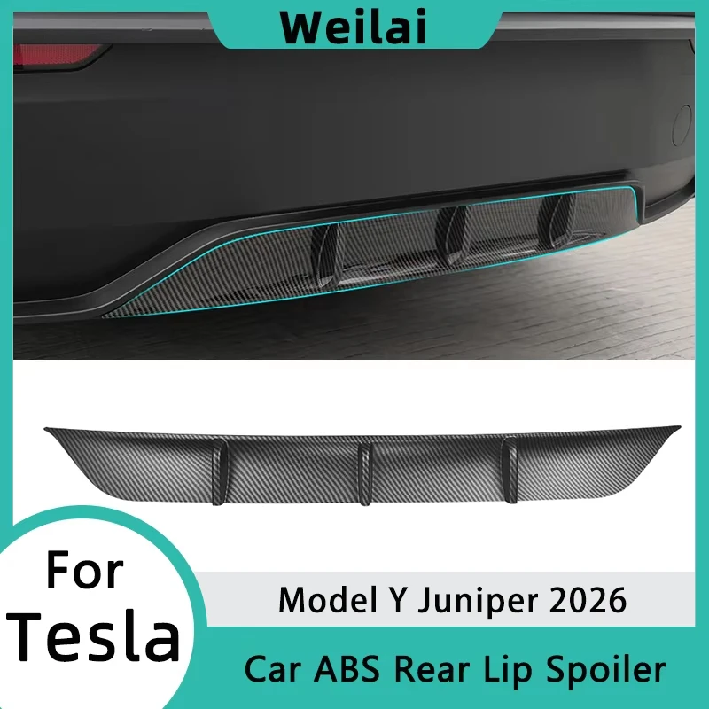 Rear Bumper Diffuser Lip Spoiler for Tesla Model Y Juniper 2025 2026 Car ABS Sports Surround Body Kit Modification Accessories
Rear Bumper Diffuser Lip Spoiler for Tesla Model Y Juniper 2025 2026 Car ABS Sports Surround Body Kit Modification Accessories