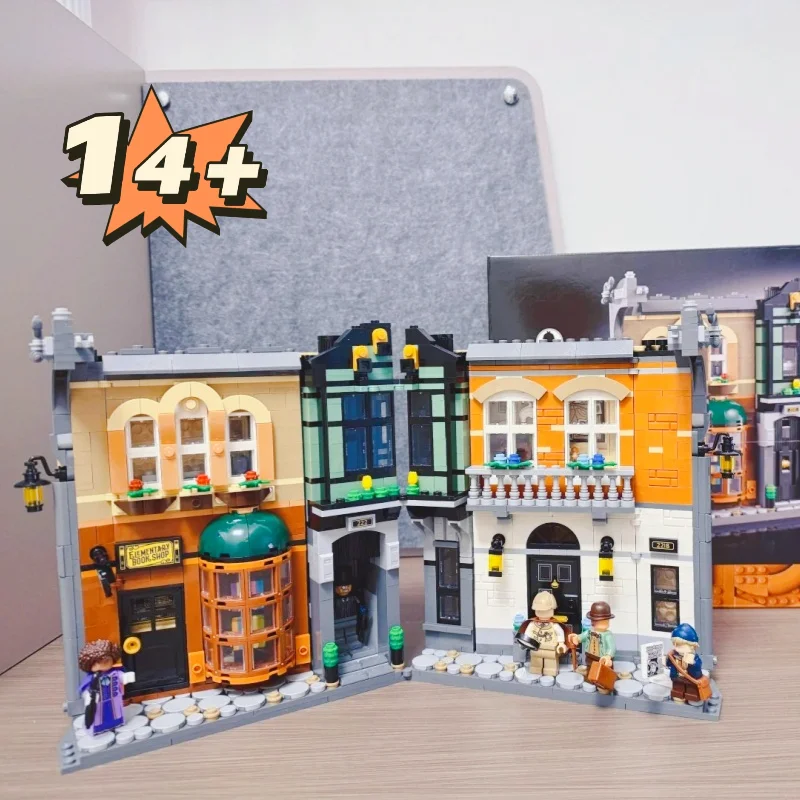 New 1364PCS Product Conspiracy World 10351 Street View Bookshelf Decoration Building Blocks Assembled Toys Friends Presents
New 1364PCS Product Conspiracy World 10351 Street View Bookshelf Decoration Building Blocks Assembled Toys Friends Presents