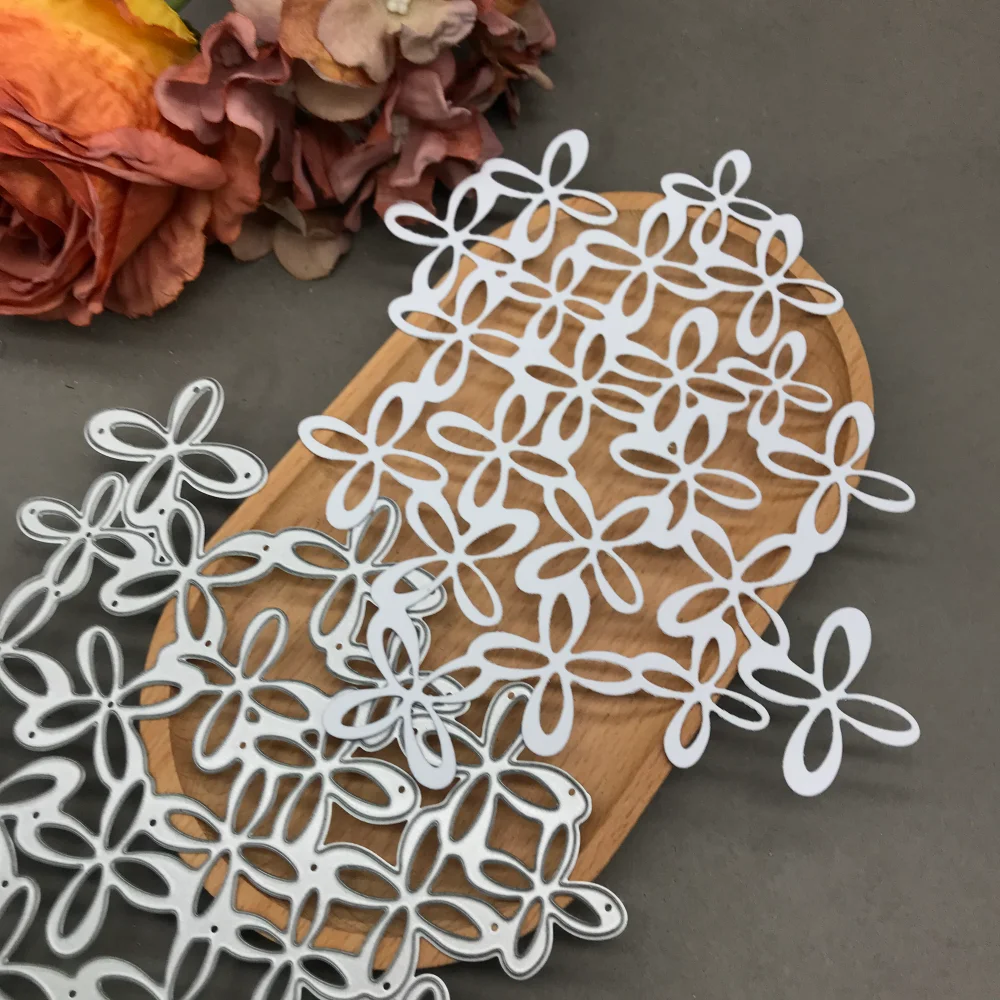 1pcs metal cutting dies cut die mold Four-petaled flower cluster Scrapbook paper craft blade punch stencils dies
1pcs metal cutting dies cut die mold Four-petaled flower cluster Scrapbook paper craft blade punch stencils dies