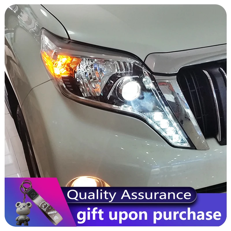 Передние фонари для Toyota Prado LC150 2014-2017, линза проектора, полностью светодиодная сборка, обновленная фара, указатель поворота, инструменты
Передние фонари для Toyota Prado LC150 2014-2017, линза проектора, полностью светодиодная сборка, обновленная фара, указатель поворота, инструменты