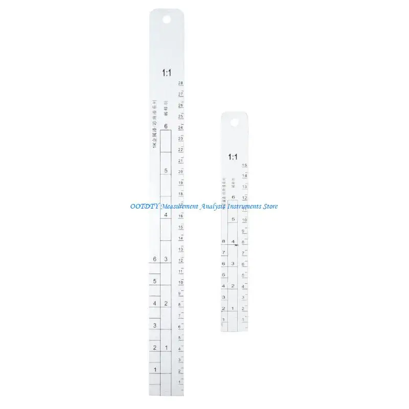 367D Paint Mixing Ruler Scale Paint Mixing Ruler Standard Steel Painting Mixing Tool
367D Paint Mixing Ruler Scale Paint Mixing Ruler Standard Steel Painting Mixing Tool