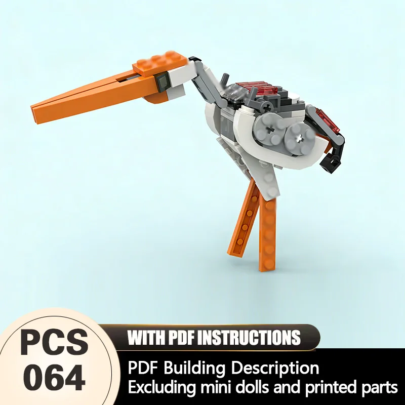 Creators Animal Series Model MOC Building Bricks White Egret Modular Technology Gifts Holiday Assemble Children Toys Suit
Creators Animal Series Model MOC Building Bricks White Egret Modular Technology Gifts Holiday Assemble Children Toys Suit