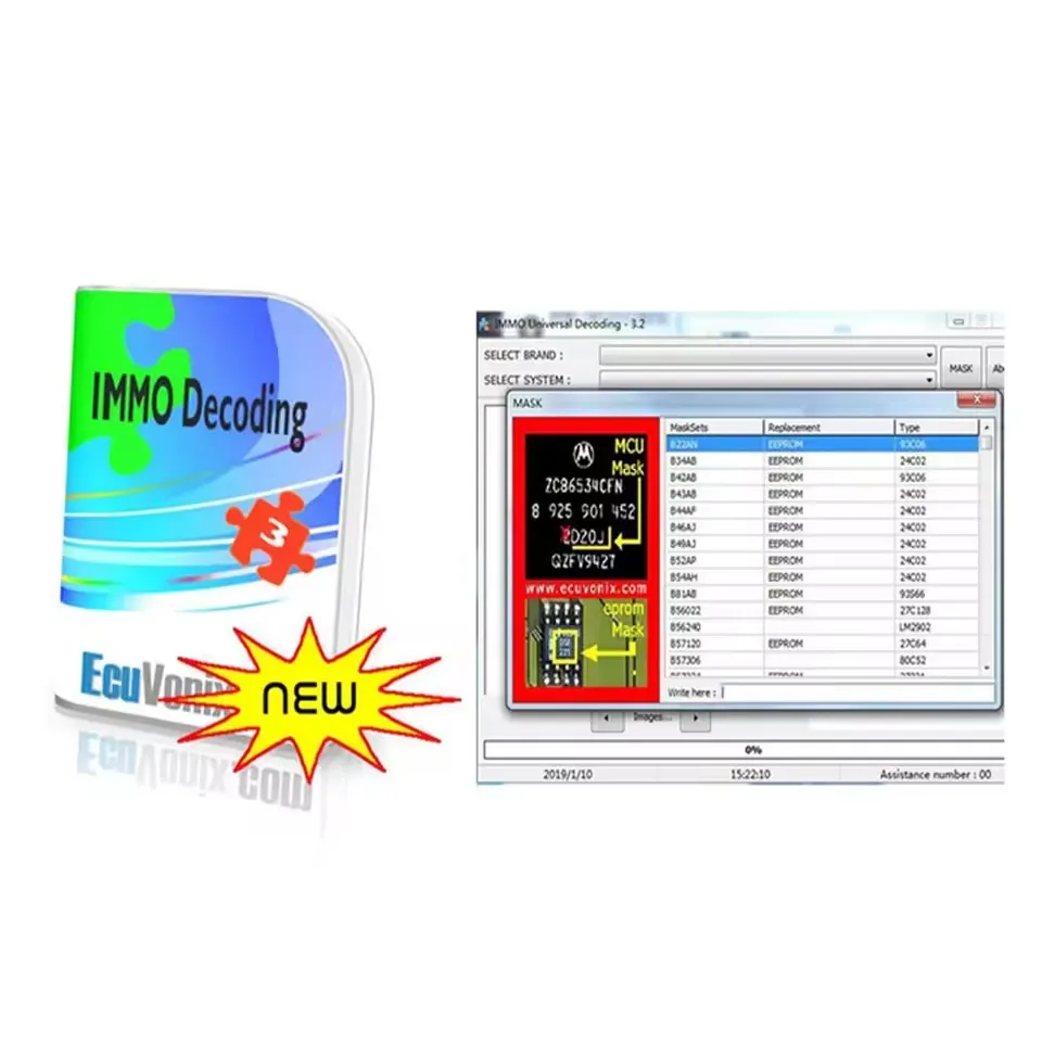 Decodificador inmovilizador de coche Universal IMMO Decoding V3.2 con enlace de envío ilimitado AAA
Decodificador inmovilizador de coche Universal IMMO Decoding V3.2 con enlace de envío ilimitado AAA