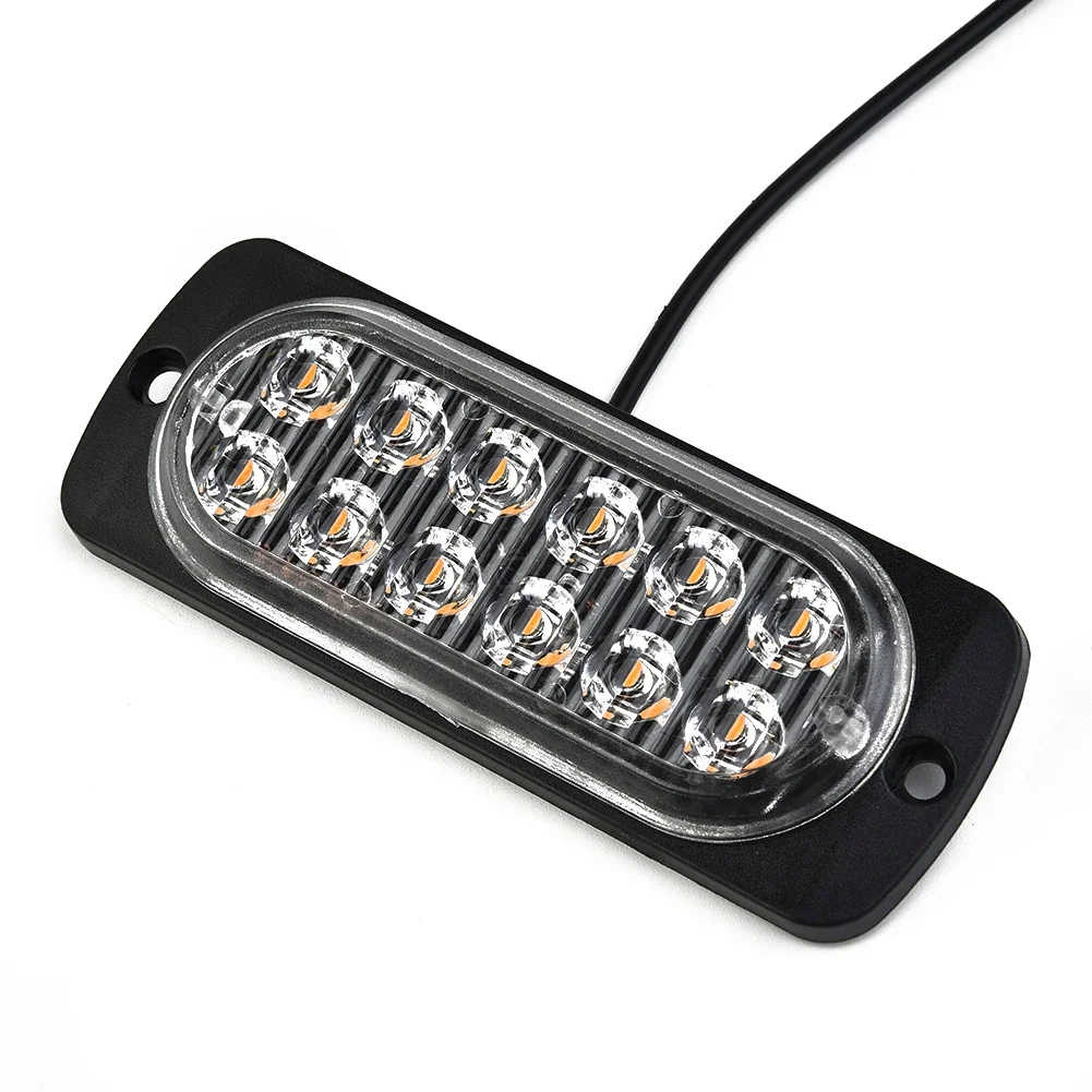 2pcs Car External Lights Amber 12LED 36W Constantly Bright Light Bar Car Truck Side Marker Indicator Light Signal Warning Lamps
2pcs Car External Lights Amber 12LED 36W Constantly Bright Light Bar Car Truck Side Marker Indicator Light Signal Warning Lamps