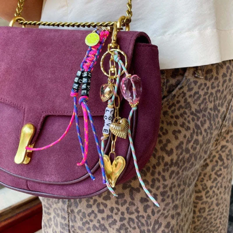 Personalized Sleutelhanger bagcharm slot goud for Purses Bead&Rope DIY Key Ring | Ins Fashion Bag Charm| Self Christmas Gift
Personalized Sleutelhanger bagcharm slot goud for Purses Bead&Rope DIY Key Ring | Ins Fashion Bag Charm| Self Christmas Gift