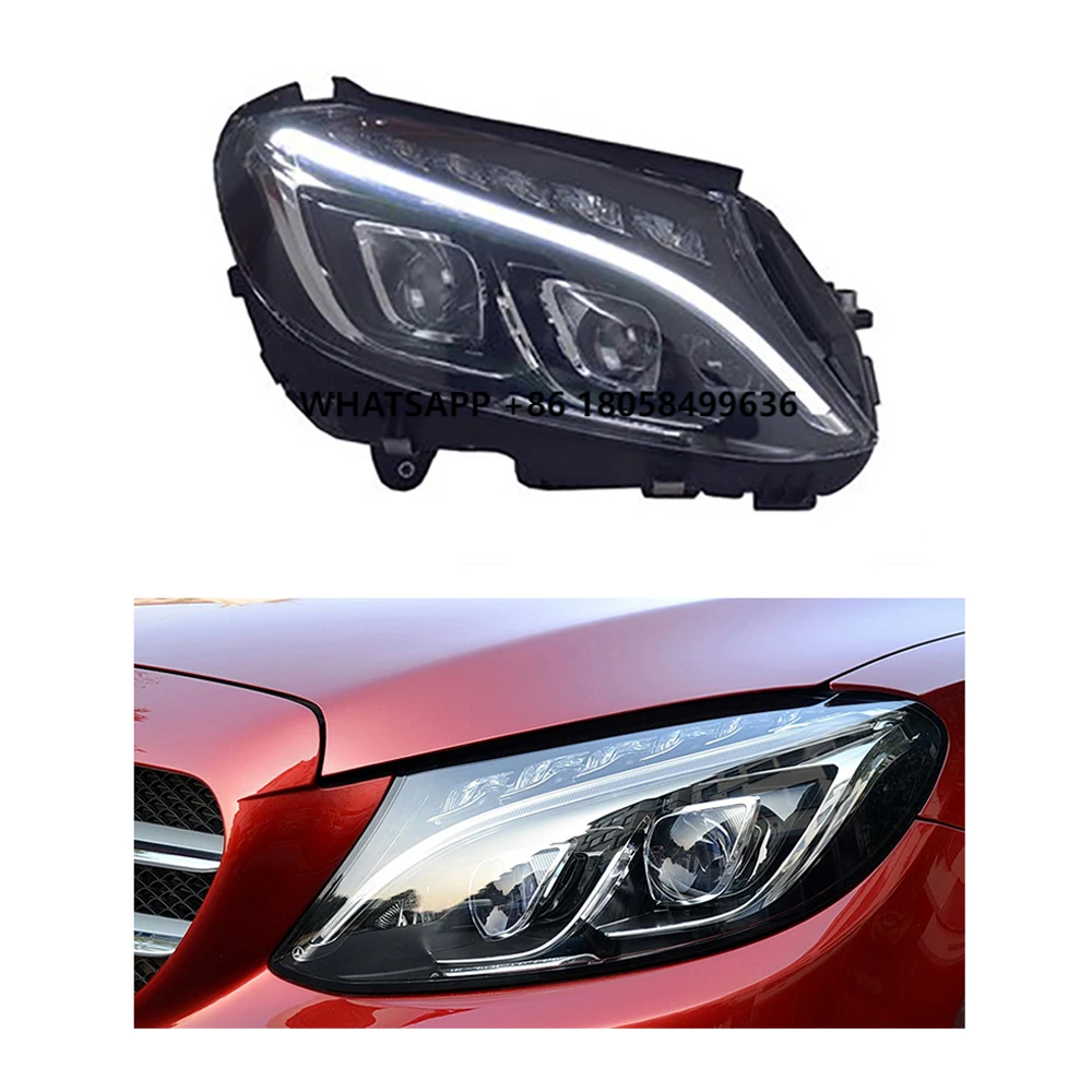 High-End LED Auto Light New C-Class W205 Double Lens Headlights for Mercedes C180 C200 C26 C300 W205 Headlight
High-End LED Auto Light New C-Class W205 Double Lens Headlights for Mercedes C180 C200 C26 C300 W205 Headlight