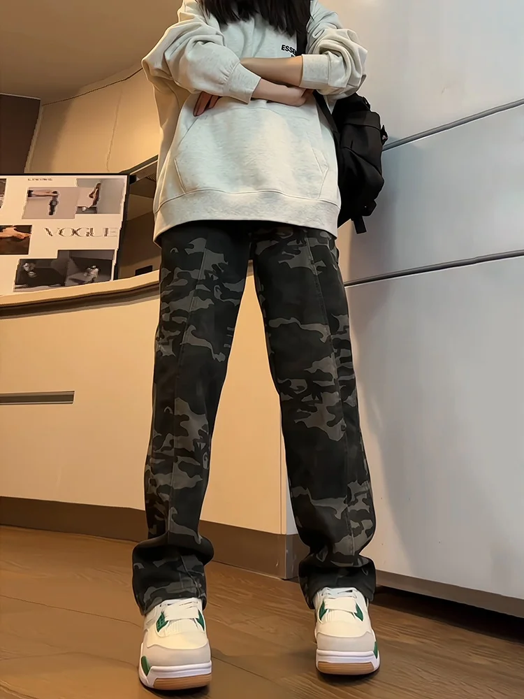 American Tactical Camouflage Men's Spring Autumn Workwear Jeans High Street Vibe Logging Denim Pants Loose Fit Casual Trousers
American Tactical Camouflage Men's Spring Autumn Workwear Jeans High Street Vibe Logging Denim Pants Loose Fit Casual Trousers