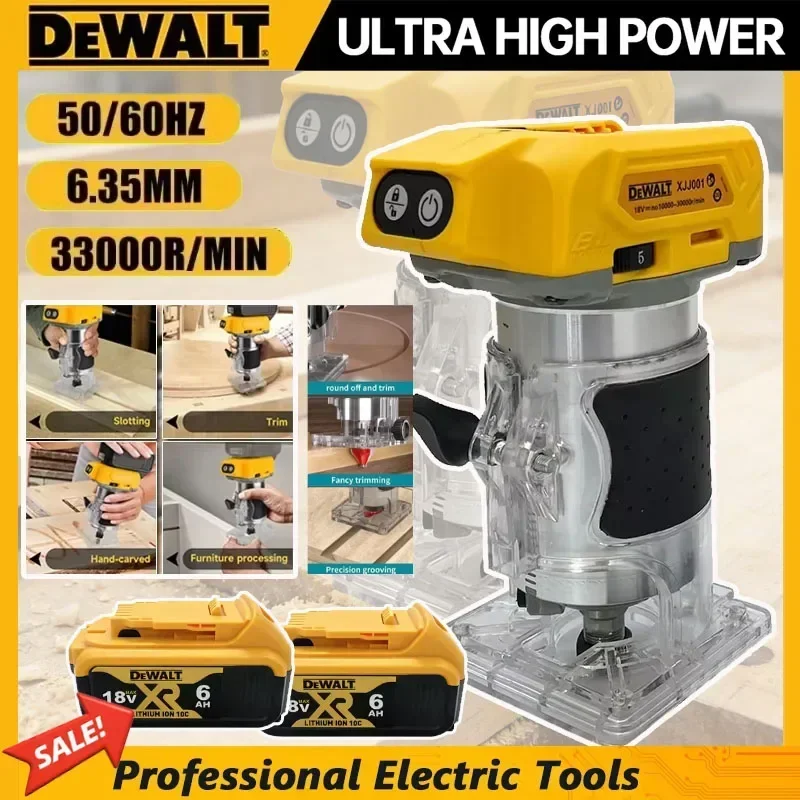 Беспроводной фрезерный станок Dewalt 33000 об/мин для обработки дерева, гравировки и нарезки пазов, бесщеточный электрический триммер для деревообработки
Беспроводной фрезерный станок Dewalt 33000 об/мин для обработки дерева, гравировки и нарезки пазов, бесщеточный электрический триммер для деревообработки