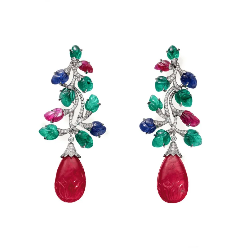 925 silver gold plated high carbon diamond fruit shape red fashion personality long earrings
925 silver gold plated high carbon diamond fruit shape red fashion personality long earrings