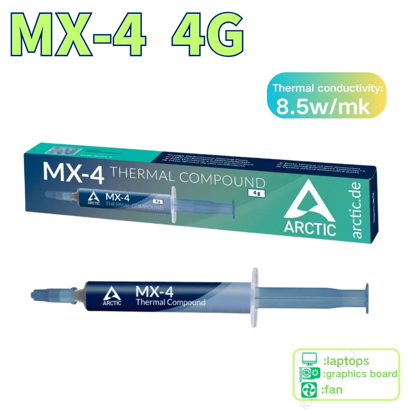 high quality mx4 thermal paste cpu Thermal Grease Processor mx-4 4g paste Plaster pasta termica For CPU/PS5/LED/desktop PC
high quality mx4 thermal paste cpu Thermal Grease Processor mx-4 4g paste Plaster pasta termica For CPU/PS5/LED/desktop PC