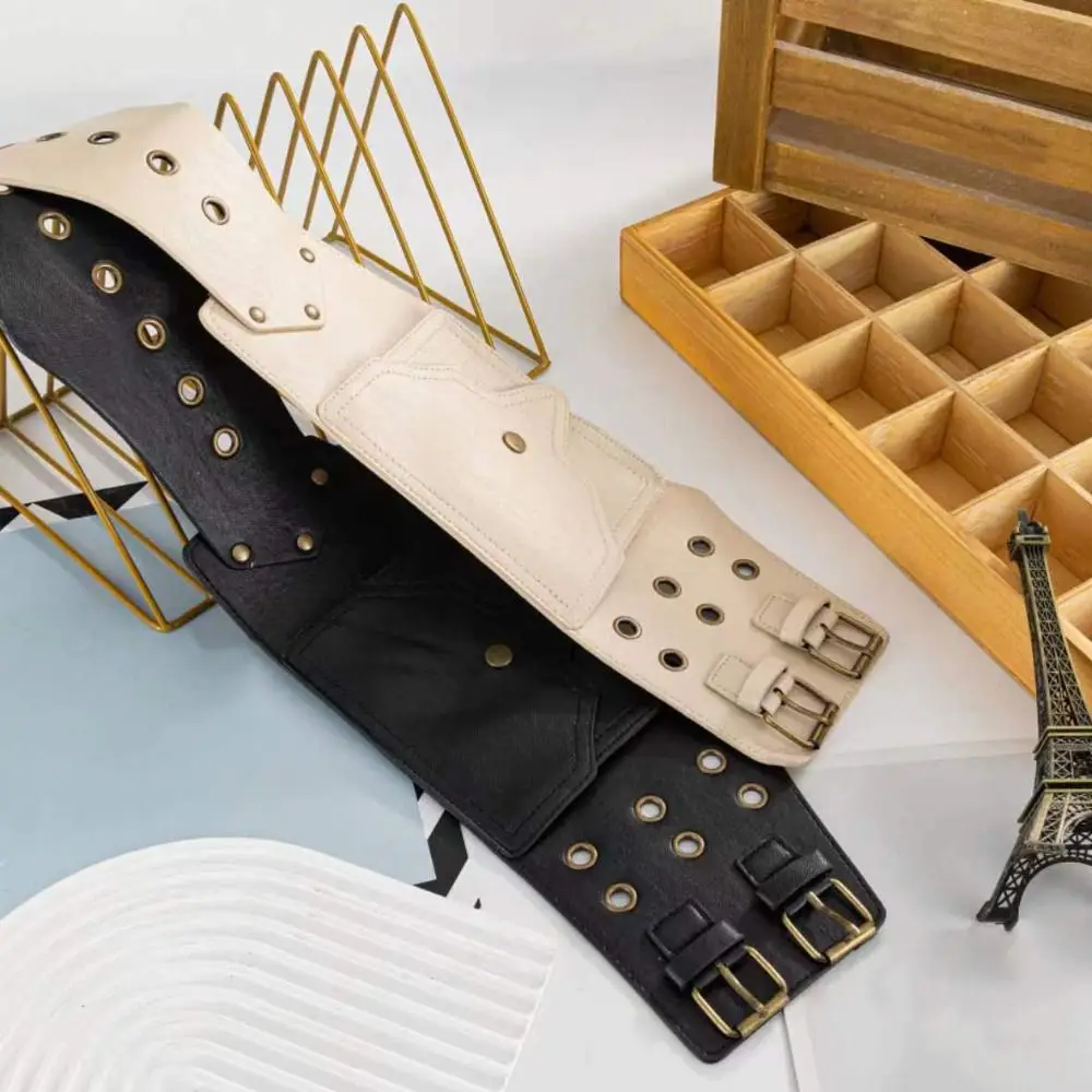 Vintage Women's Waist Bag Round Eyelet Chic Pu Leather Belt Y2K Waterproof Trouser Decorative Waistband Women Outdoor
Vintage Women's Waist Bag Round Eyelet Chic Pu Leather Belt Y2K Waterproof Trouser Decorative Waistband Women Outdoor