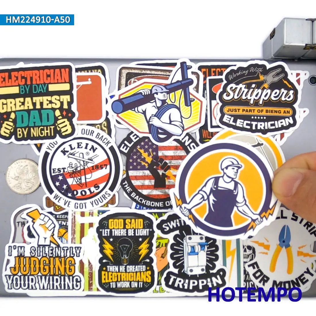 20/30/50PCS Electrician Stickers Electric Worker Slogan Funny Warning Decal for Car Bike Motorcycle Laptop Phone Luggage Sticker
20/30/50PCS Electrician Stickers Electric Worker Slogan Funny Warning Decal for Car Bike Motorcycle Laptop Phone Luggage Sticker
