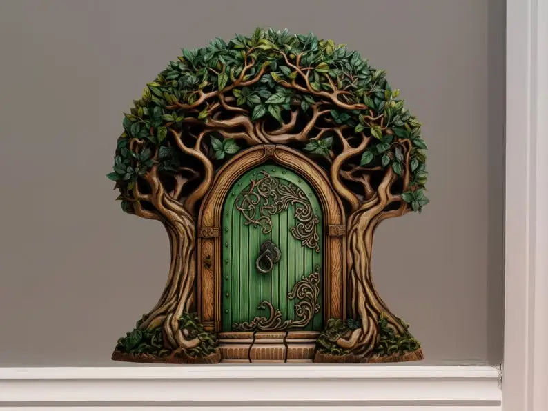Beautiful Tree Fairy Door - Fairy Door 3D Wall Sticker
Beautiful Tree Fairy Door - Fairy Door 3D Wall Sticker