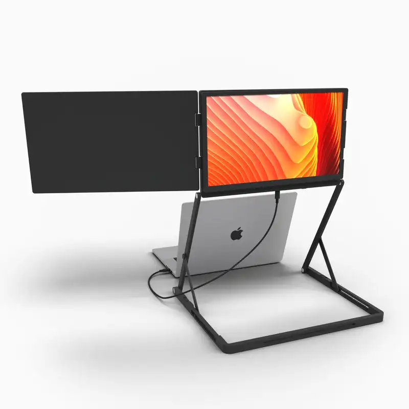 Бестселлер: Тройной монитор-расширитель экрана для ноутбука 15.6" LED IPS LCD 1080P, портативный, с поддержкой Quad Monitor, TriCreate, OEM, Type-C Bus
Бестселлер: Тройной монитор-расширитель экрана для ноутбука 15.6" LED IPS LCD 1080P, портативный, с поддержкой Quad Monitor, TriCreate, OEM, Type-C Bus