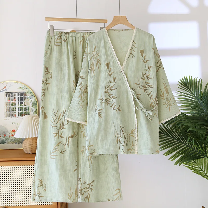 Floral Sleepwear Women's Cotton Autumn Long Sleeve Pyjamas Set Pajamas For Women Nightwear Room Wear Night Wear Female
Floral Sleepwear Women's Cotton Autumn Long Sleeve Pyjamas Set Pajamas For Women Nightwear Room Wear Night Wear Female
