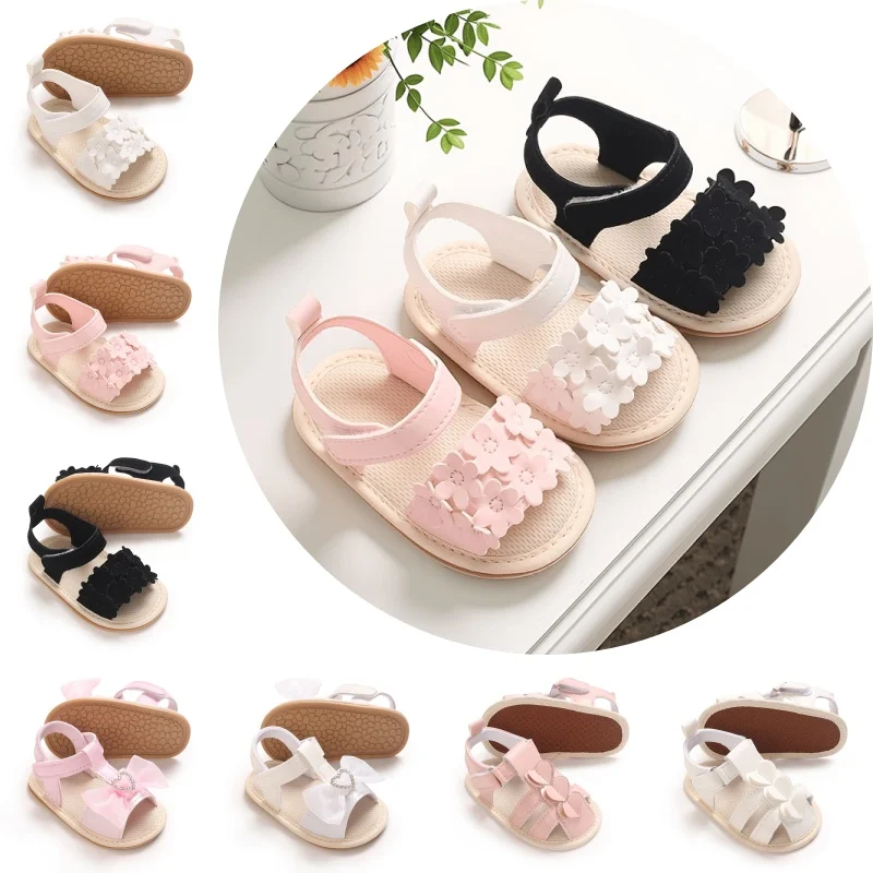 Infant Pre-Walker Shoes Baby Shoes 0-1Year Princess Flower Sandals Summer Rubber Sole Beach Outdoor Shoes
Infant Pre-Walker Shoes Baby Shoes 0-1Year Princess Flower Sandals Summer Rubber Sole Beach Outdoor Shoes