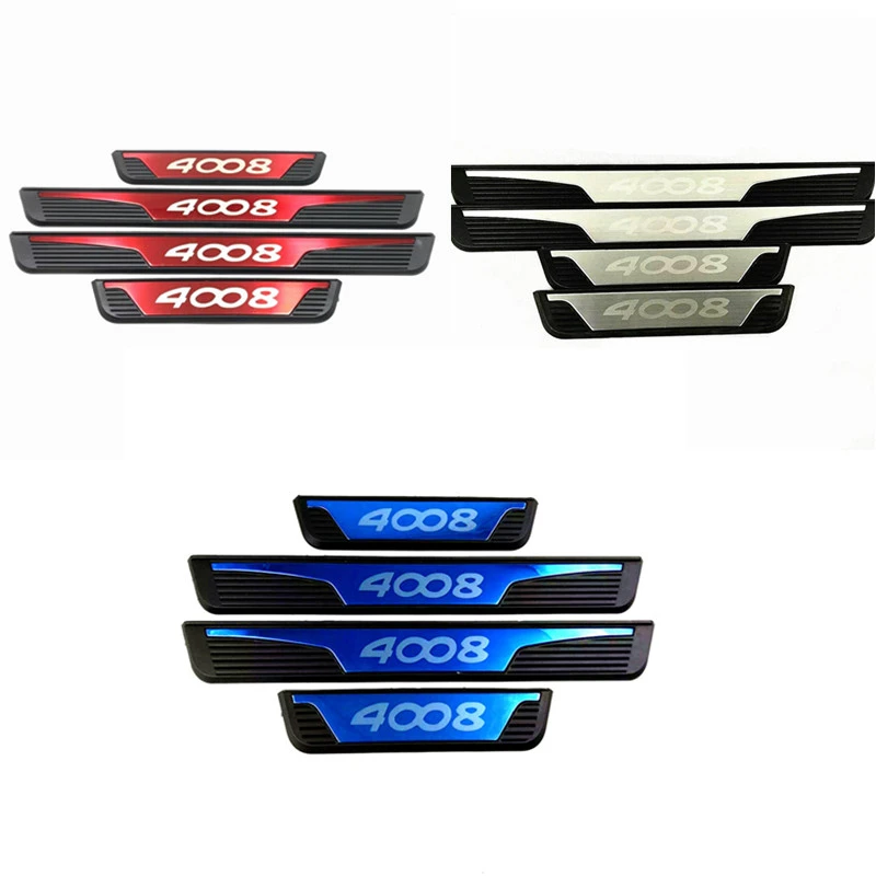 4PCS/Set ABS Stainless Steel For 2016-2025 Peugeot 4008 GT Auto Car Door Sill Pedal Welcome Scuff Plate Decoration Cover Trims
4PCS/Set ABS Stainless Steel For 2016-2025 Peugeot 4008 GT Auto Car Door Sill Pedal Welcome Scuff Plate Decoration Cover Trims