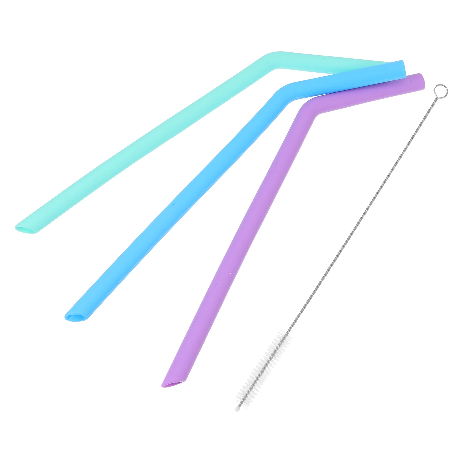 4 pcs Silicone Straws Set Cleaning Brush Reusable Curved Drinking Straws Party Camping Picnic Home Wedding Banquet
4 pcs Silicone Straws Set Cleaning Brush Reusable Curved Drinking Straws Party Camping Picnic Home Wedding Banquet