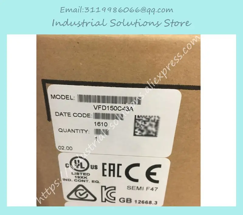 Inverter C Series Three Phase Inverter VFD075C43A-21 VFD110C43A-21 VFD150C43A-21 New Original
Inverter C Series Three Phase Inverter VFD075C43A-21 VFD110C43A-21 VFD150C43A-21 New Original