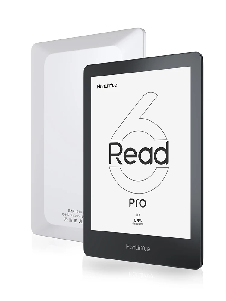 Hanlinyue Read6 Pro eBook Reader 64G Ink Screen 6-inch ePaper 300PPI Eye Protecting ePaper Book Reader 256 Gray Scale to Read
Hanlinyue Read6 Pro eBook Reader 64G Ink Screen 6-inch ePaper 300PPI Eye Protecting ePaper Book Reader 256 Gray Scale to Read