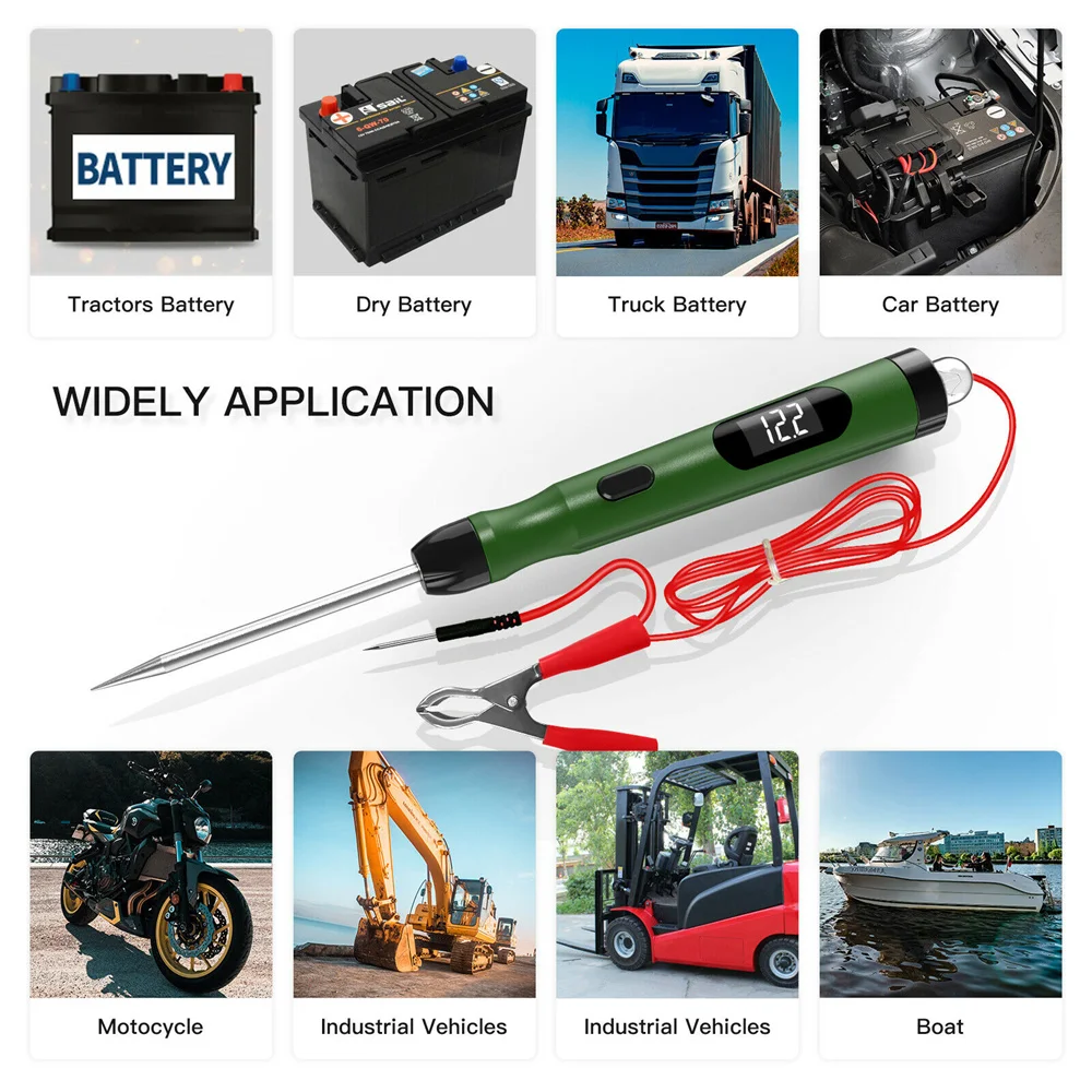 P50 Multifunctional Car Circuit Tester Automotive Line Detector Fuse Hall Sensor Power Positive Negative Detector
P50 Multifunctional Car Circuit Tester Automotive Line Detector Fuse Hall Sensor Power Positive Negative Detector