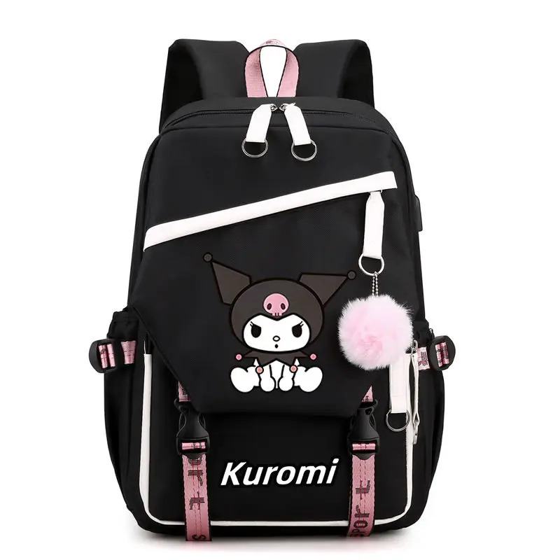 Kawaii Kuromi Schoolbag HelloKitty Cute Cartoon Anime Large Capacity Lightweight Reduced Burden Student Backpack Girl Gifts Toys
Kawaii Kuromi Schoolbag HelloKitty Cute Cartoon Anime Large Capacity Lightweight Reduced Burden Student Backpack Girl Gifts Toys