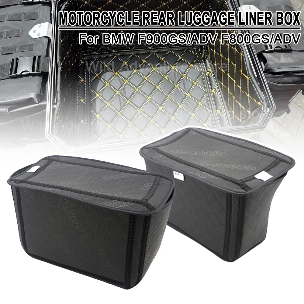 Motorcycle F900GS Rear Luggage liner Box Case Inner Container Bag Cover Saddlebag For BMW F800GS F 900GS 800GS ADV 2024-25 2026
Motorcycle F900GS Rear Luggage liner Box Case Inner Container Bag Cover Saddlebag For BMW F800GS F 900GS 800GS ADV 2024-25 2026