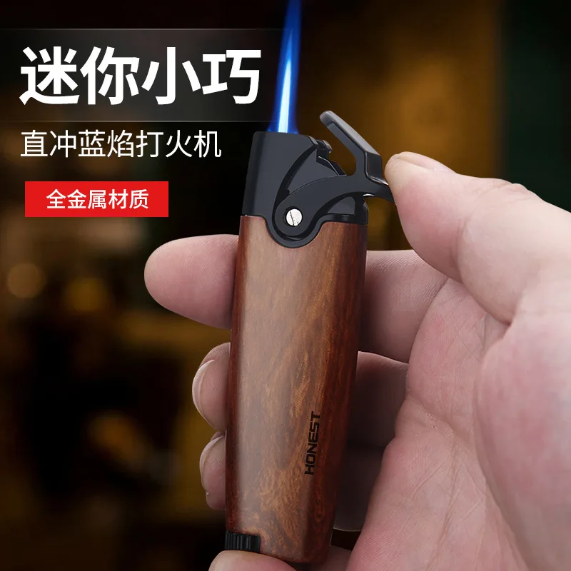 Mini Lighter Straight Blush Blue Flame Metal Pocket Lighter Cigar Ignition Inflatable Lighters Cigarette Smoker Gift(NO GAS)
Mini Lighter Straight Blush Blue Flame Metal Pocket Lighter Cigar Ignition Inflatable Lighters Cigarette Smoker Gift(NO GAS)