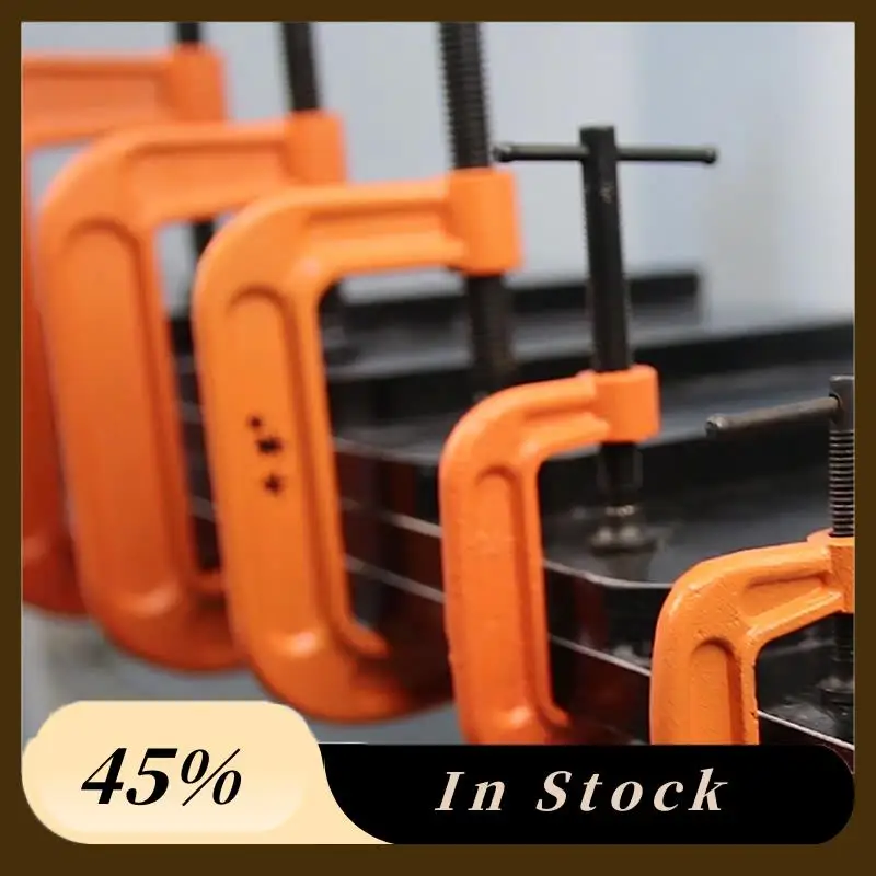 A60Z Top Thickened Large G-Type Woodworking Clamp Universal Heavy-Duty Woodworking Clamp Strong And Fast Fixing
A60Z Top Thickened Large G-Type Woodworking Clamp Universal Heavy-Duty Woodworking Clamp Strong And Fast Fixing