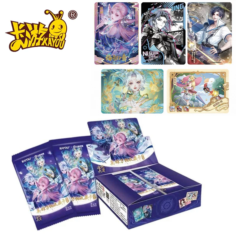 KAYOU King of Glory Card Hero Wanxiang Collection Card Fun Shadow Bag Lingjue Jiuxiao Official Genuine Peripheral Card Album
KAYOU King of Glory Card Hero Wanxiang Collection Card Fun Shadow Bag Lingjue Jiuxiao Official Genuine Peripheral Card Album