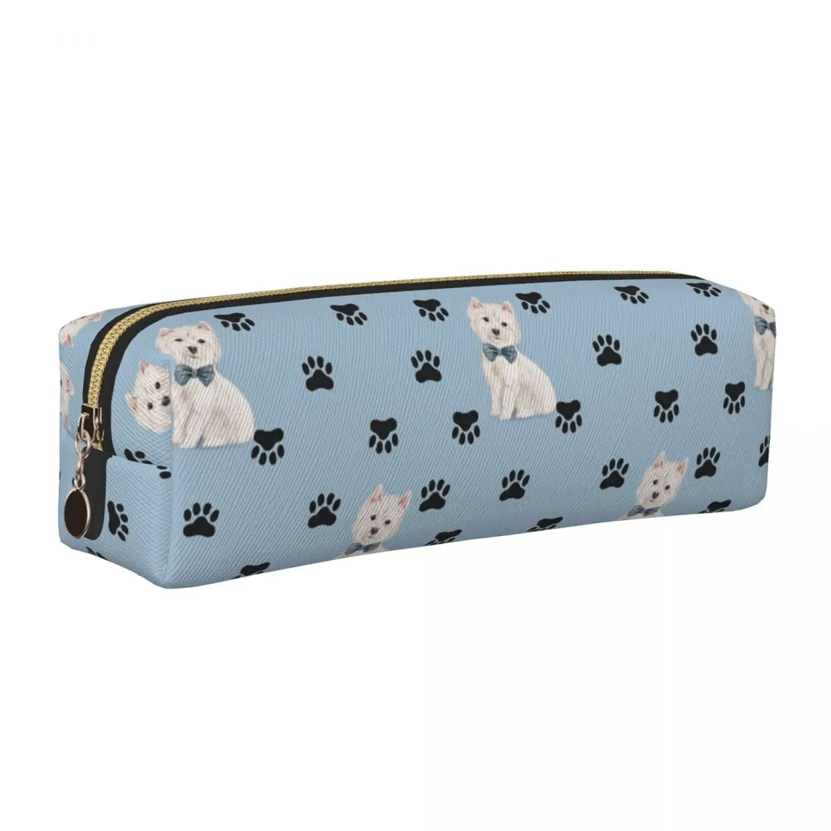 West Highland White Terrier Paw Print Pencil Cases Creative Westie Dog Pen Bags for Student Students School Zipper Pencilcases
West Highland White Terrier Paw Print Pencil Cases Creative Westie Dog Pen Bags for Student Students School Zipper Pencilcases