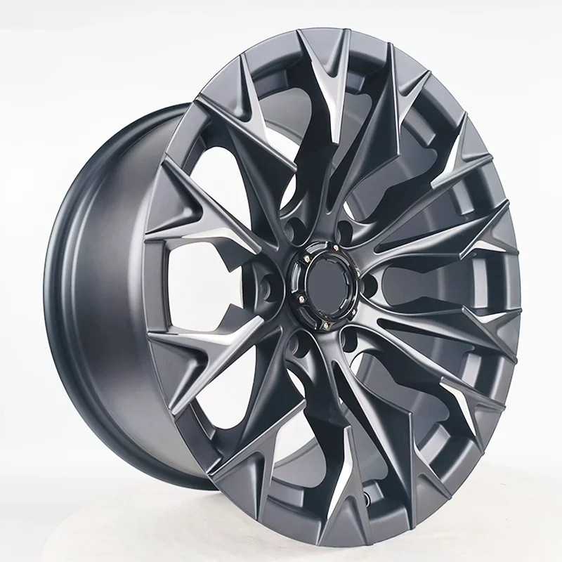 16 inch PCD6*139. 4*4 off-road alloy wheel hub manufacturer rims Suitable for Dongfeng Nissan Oting Paladin Patrol
16 inch PCD6*139. 4*4 off-road alloy wheel hub manufacturer rims Suitable for Dongfeng Nissan Oting Paladin Patrol